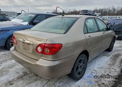2006 Toyota Corolla Ce from USA, damaged, VIN 2T1BR32E96C709727